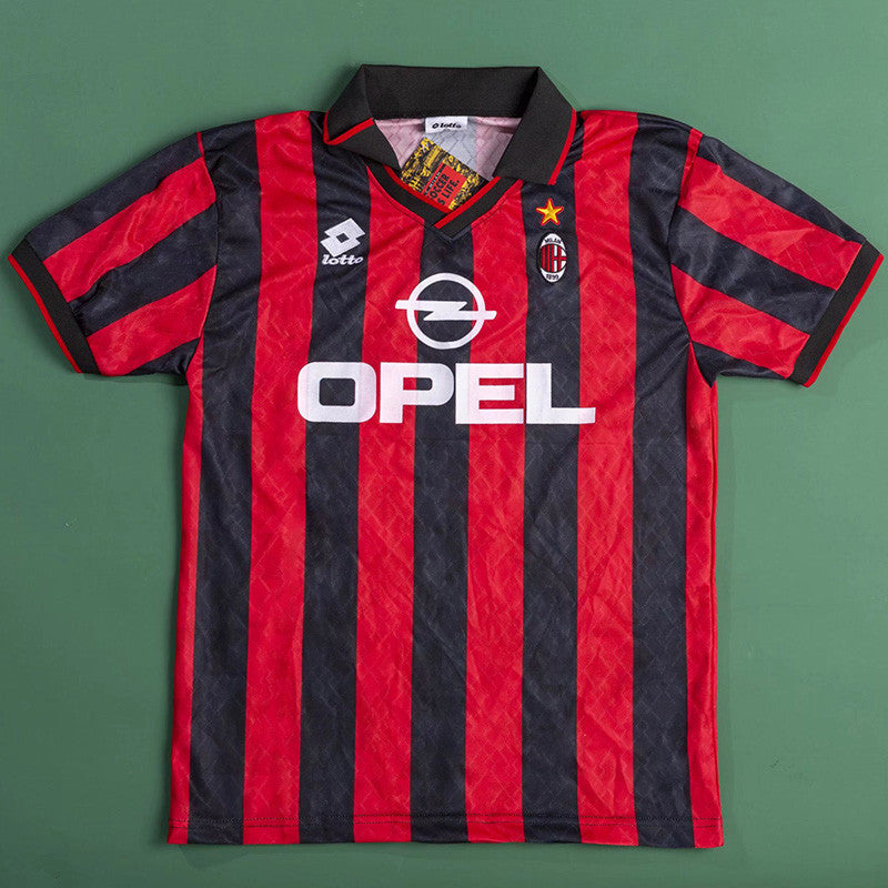 AC Milan 1995/96 Extérieur – L'Art du Maillot AC Milan 1995/96 Extérieur – L'Art du Maillot