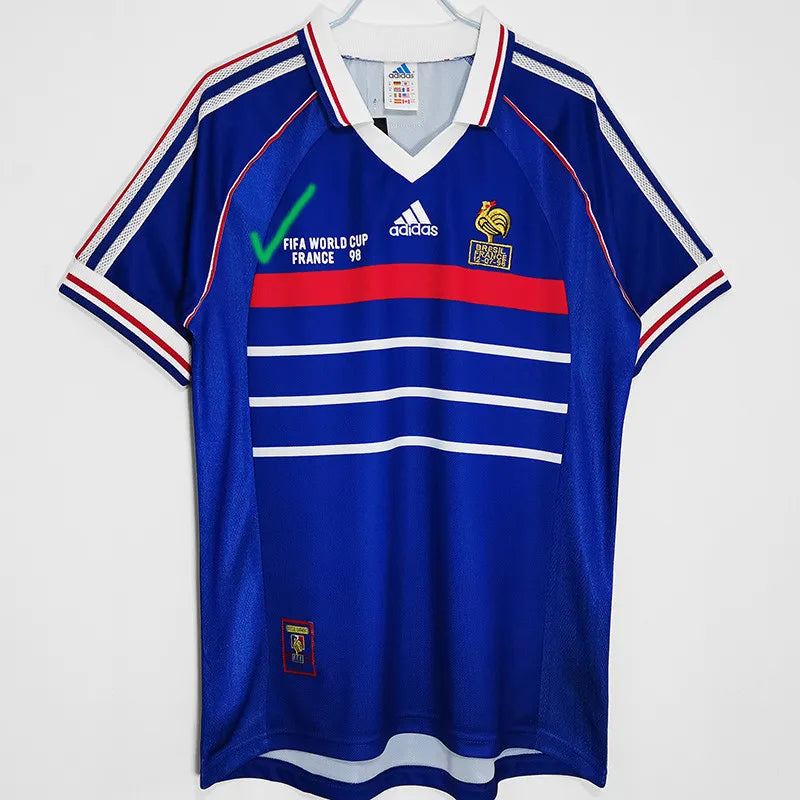 Frankreich Retrotrikot 1998