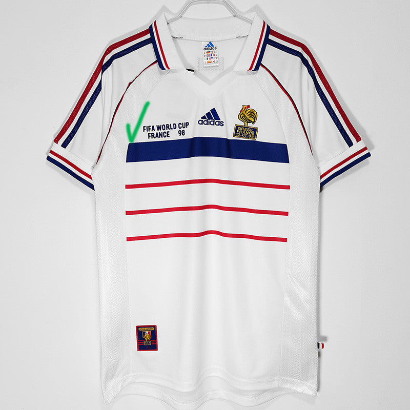 Frankreich Retrotrikot 1998