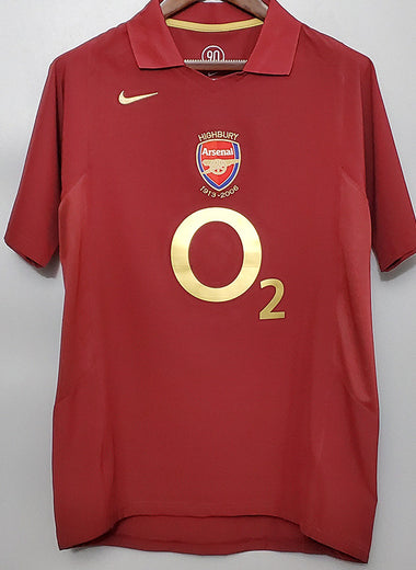 Arsenal Retro Shirt 05/06