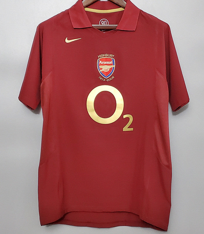 Arsenal Retro-Trikot 05/06
