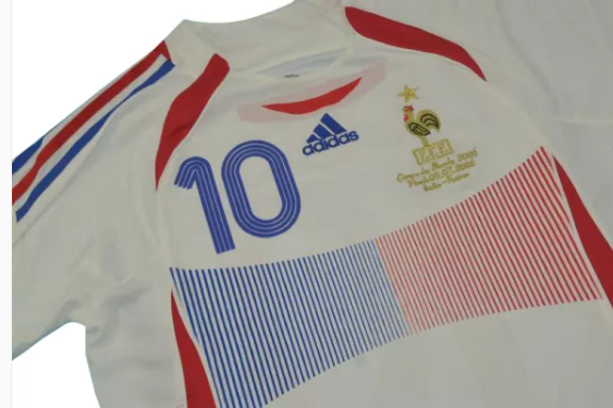 Frankreich Retrotrikot 2006