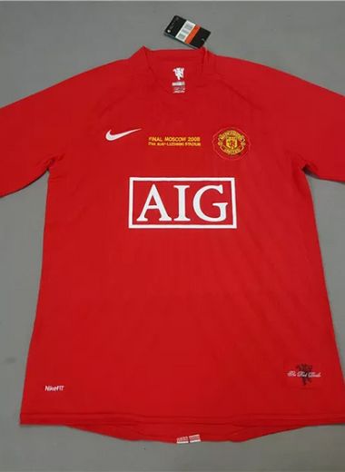 Manchester United Retro Shirt 2008