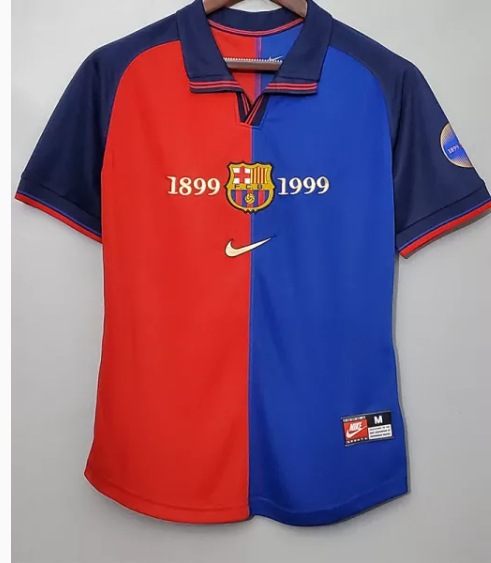 Retro-Trikot zum 100-jährigen Jubiläum von Barcelona